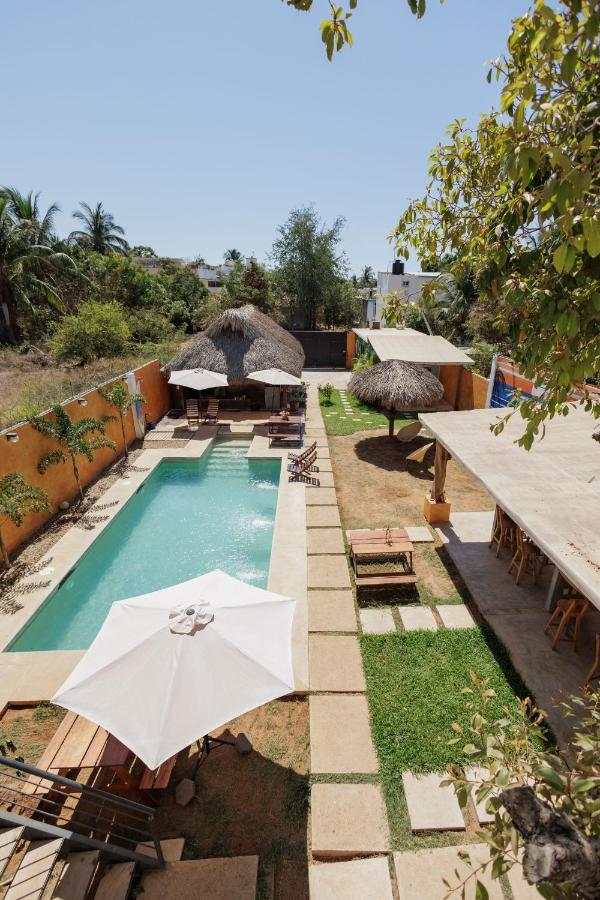 Brisas de Zicatela Surfnest Tamarindos 호스텔 외부 사진