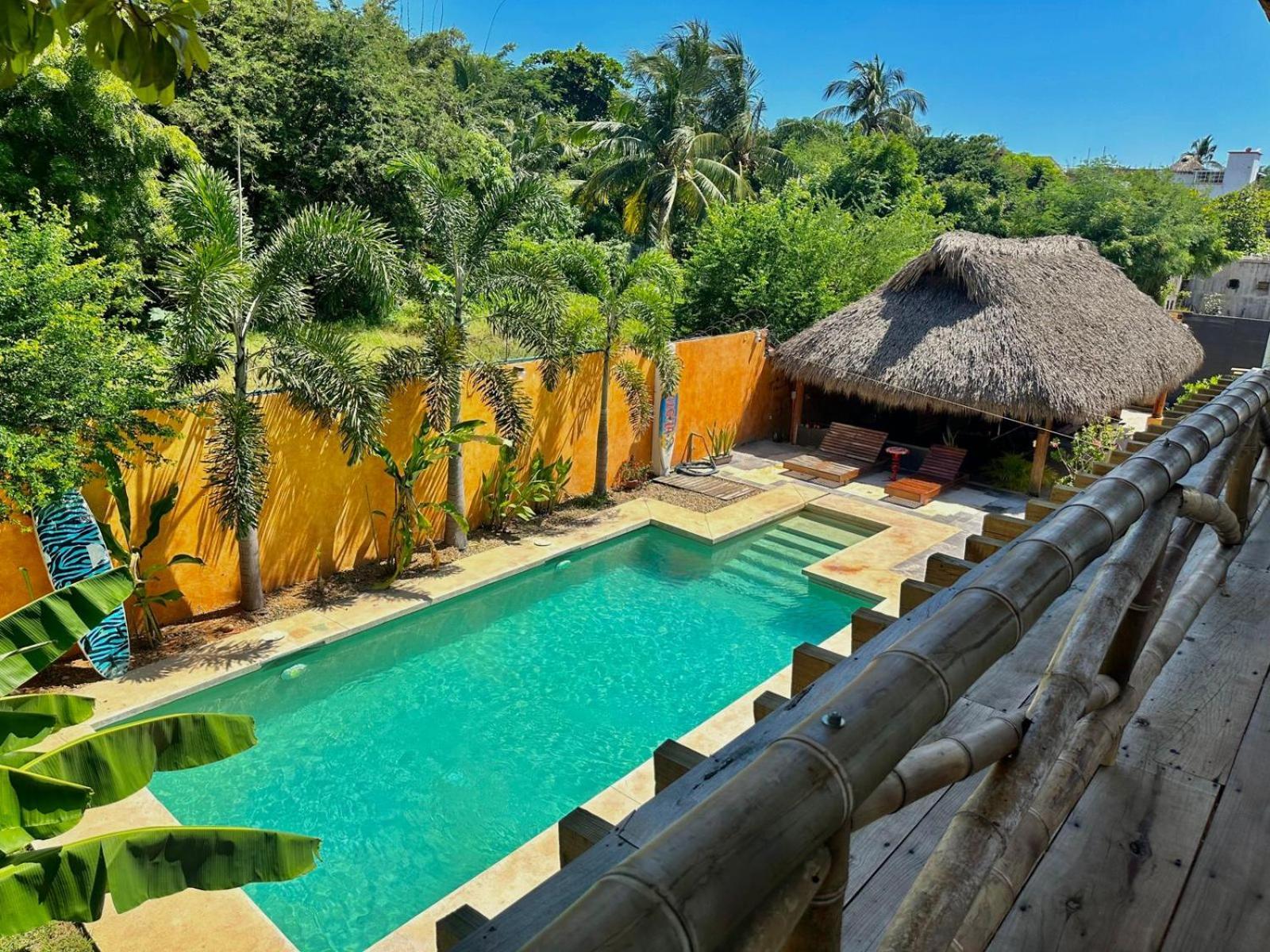 Brisas de Zicatela Surfnest Tamarindos 호스텔 외부 사진